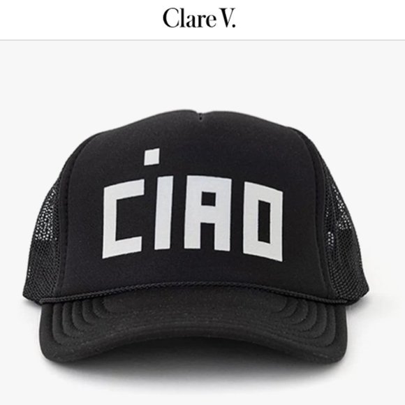 Clare V. Ciao Trucker Hat - Picture 1 of 4